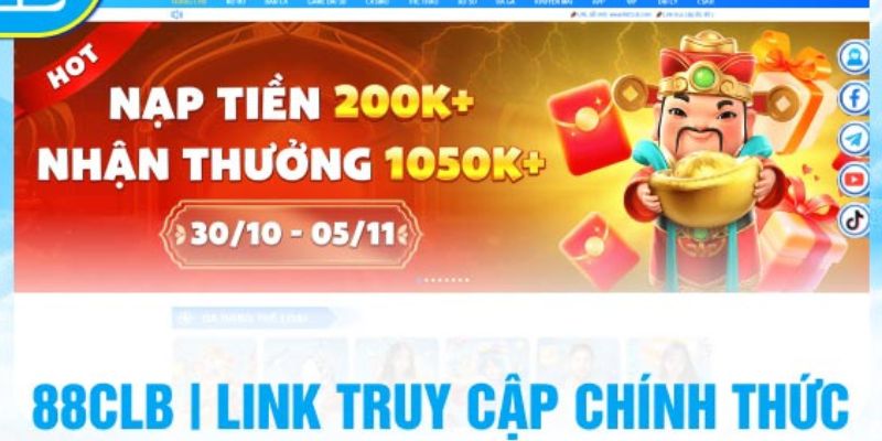 Bảo trì 88clb lỗi đăng nhập 